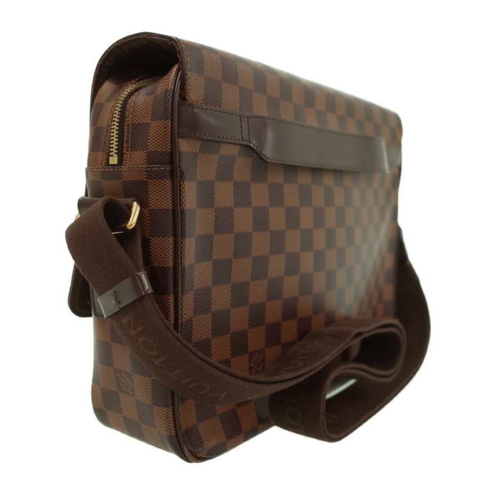 Louis Vuitton Ebene Shoulder Shelton Damier Bag Brown